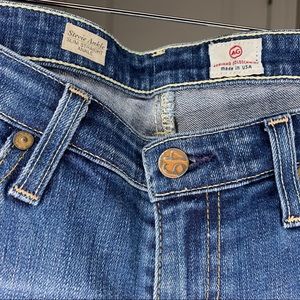 Ag Adriano Goldschmied Jeans - AG Stevie Distressed Ankle Jeans Ag Adriano Goldschmied Jeans - AG Stevie Distressed Ankle Jeans